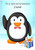Waving Penguin - Personalised Example