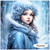 Little Blue Snow Girl - Personalised