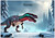 Dinosaur Snowscape Birthday - Personalised