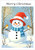 Snowman and pair of Cheeky Robins - Personalised Example