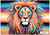Fantasy Feather Maned Lion - Personalised