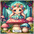 Cute Fairy on a Toadstool Four - Personalised