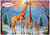 Christmas Giraffe Family - Personalised
