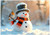 The Snowman and the Robin - Personalised