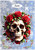 Skull and Christmas Roses - Personalised Example