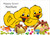 Cheeky Easter Chicks - Personalised Example