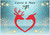 Reindeer Heart Couple - Personalised Example