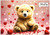 Raining Love  Bear - Personalised Example