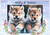 Snow Wolf Cubs - Personalised Example