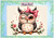 Winking Owl with Pearls - Personalised Example