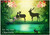 Deer in Emerald Glade - Personalised Example