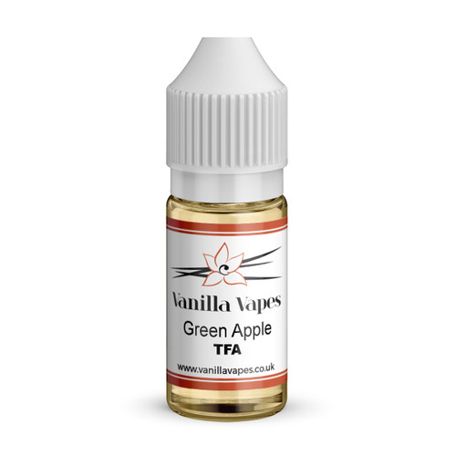 TFA Green Apple flavour concentrate 10ml bottle view