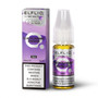 ELFLIQ by Elf Bar Blackcurrant Aniseed Nic Salt E-Liquid 10ml bottle & box view