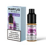 MARYLIQ Blueberry Sour Rasperry Nic Salt E-Liquid 10ml bottle & box view