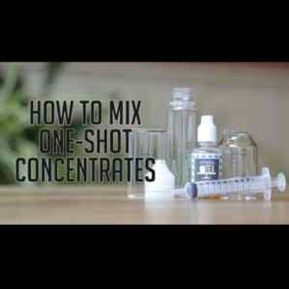 How to Mix One Shot Concentrates | Blog | Vanilla Vapes