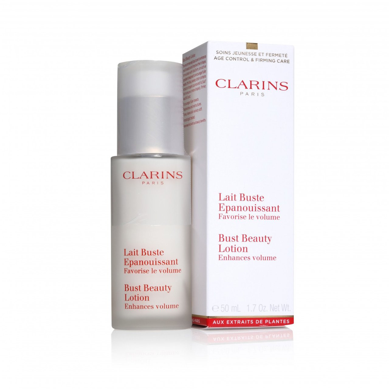 clarins bust firming lotion