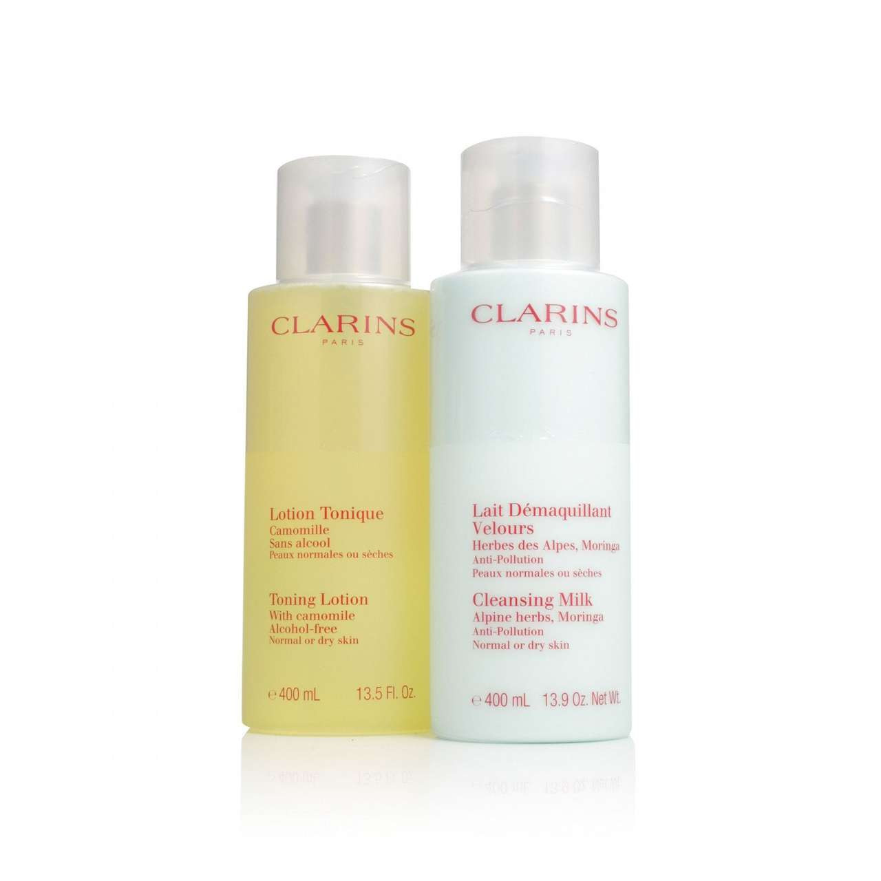 clarins toning lotion with camomile 400ml