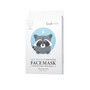 Look At Me Aqua Moisture Raccoon Face Mask 5pcs