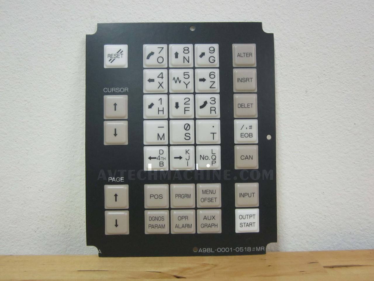 A98L-0001-0518#MR Fanuc Membrane Keysheet Keypad