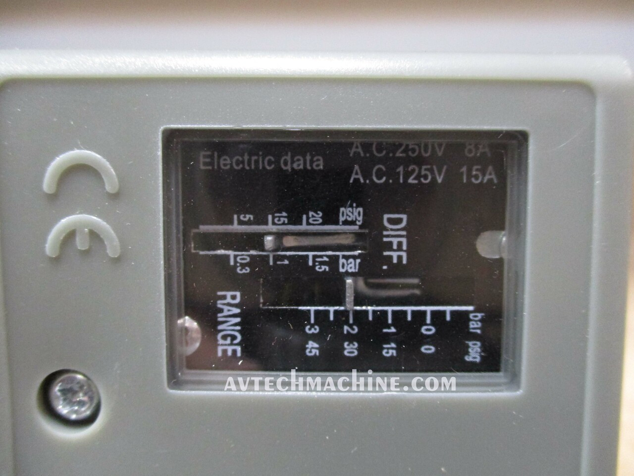 S973 Safe Gauge Pressure Switch 0.7 3.0 bar