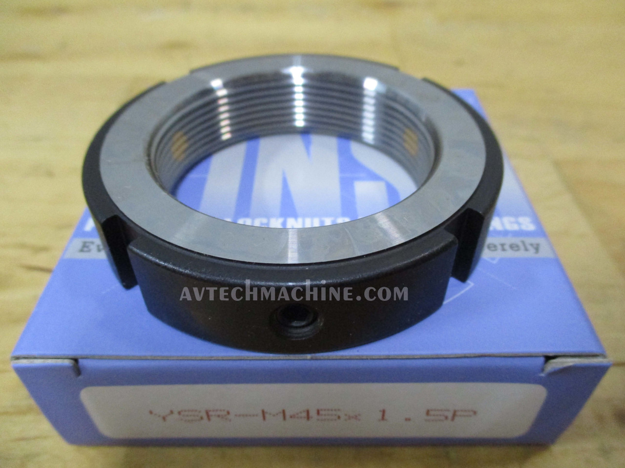 YSRM451.5PRT Yinsh Precision Lock Nut P1.5 TurningRed