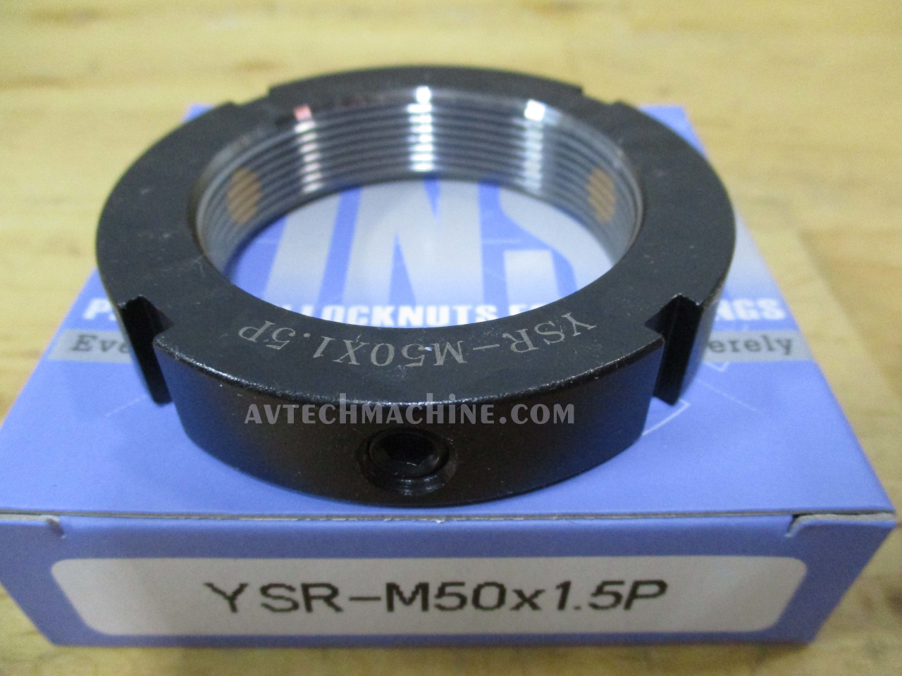 YSRM501.5PRG Yinsh Precision Lock Nut P1.5 GrindingBlack