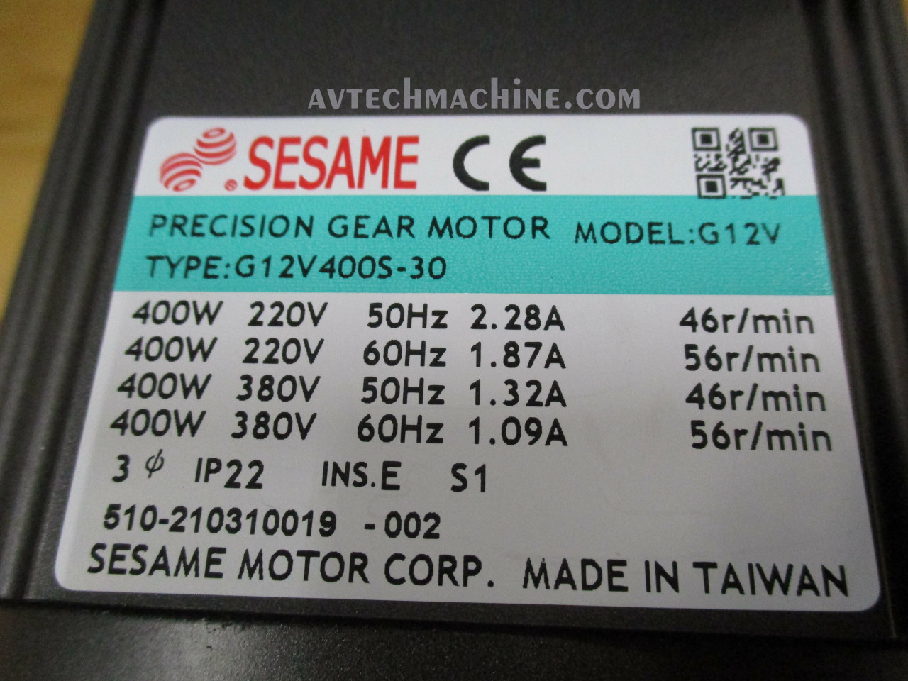 G12V400S-30