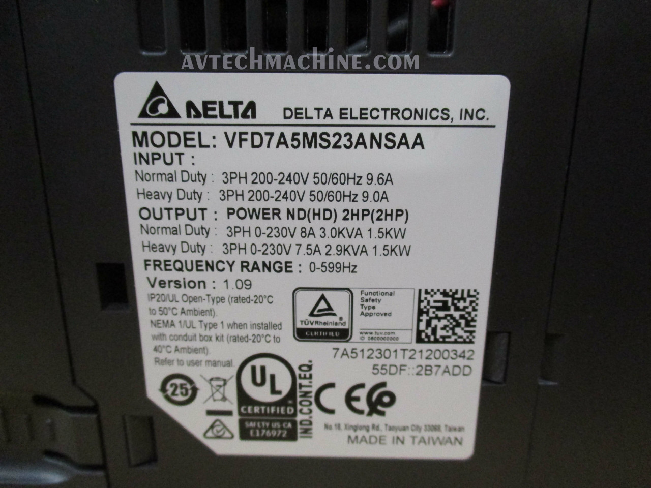 VFD7A5MS23ANSAA
