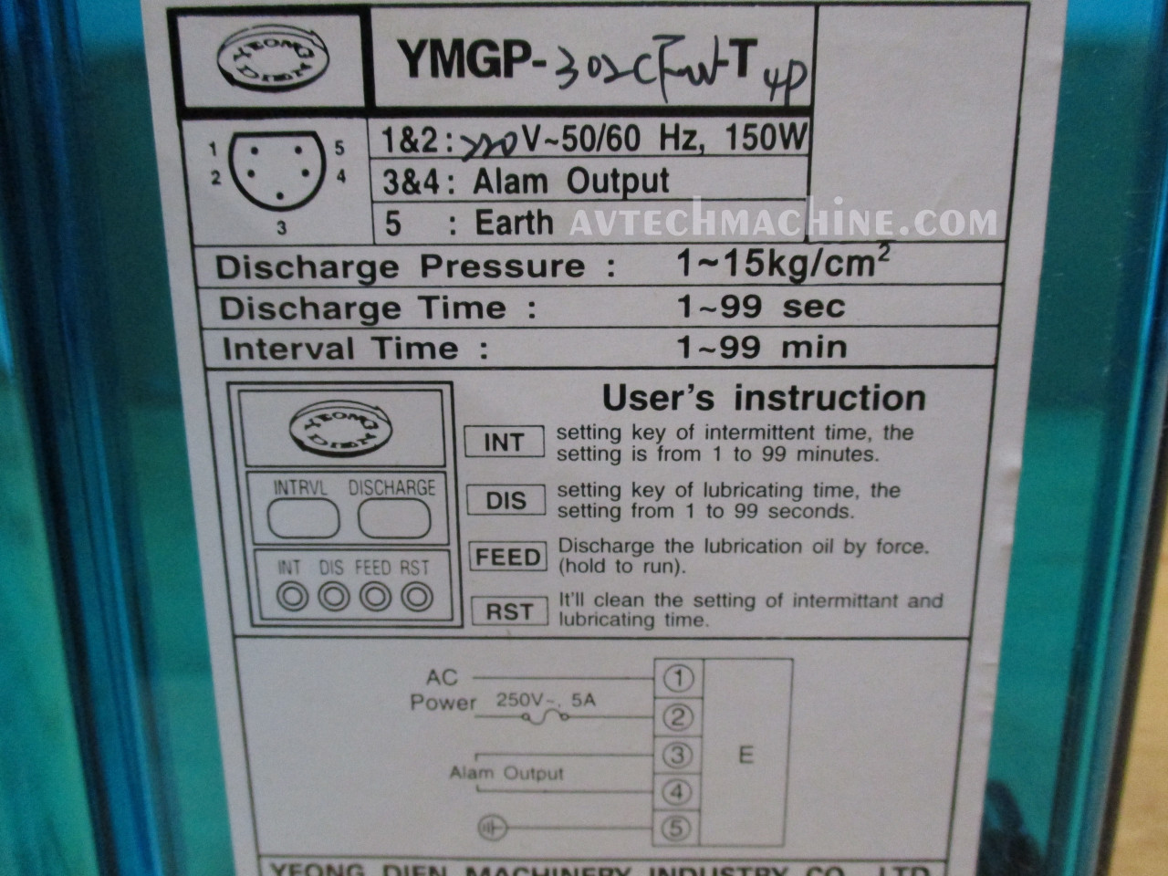 YMGP-302CFW-T4P