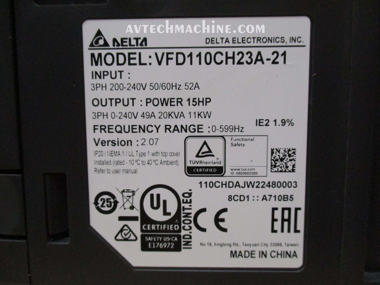 VFD110CH23A-21
