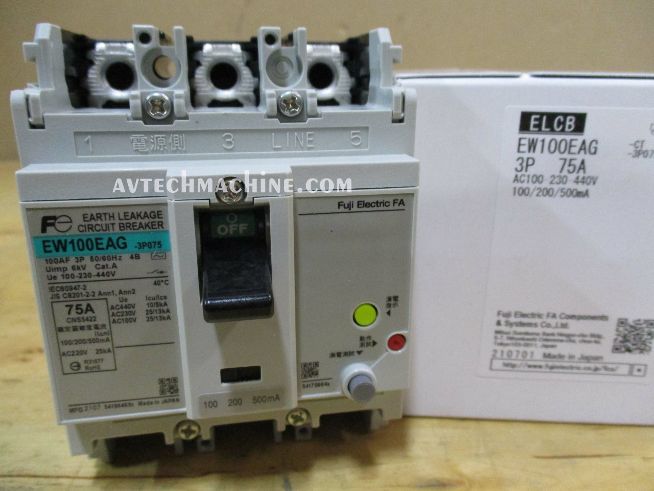 EW100EAG-3P075K-CT-4B