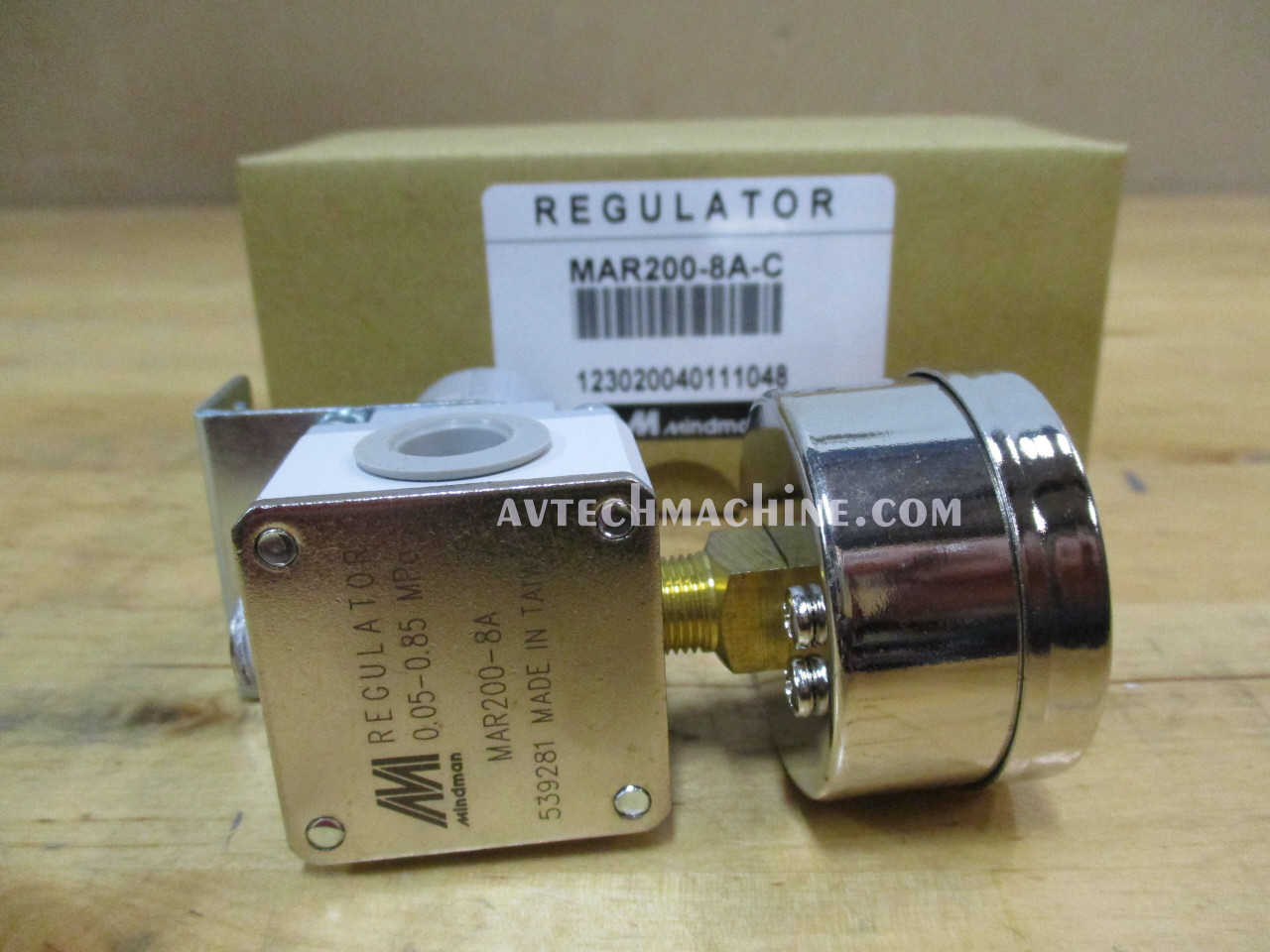 MAR200-8A-C Mindman Air Regulator 3/8" Pipe Thread