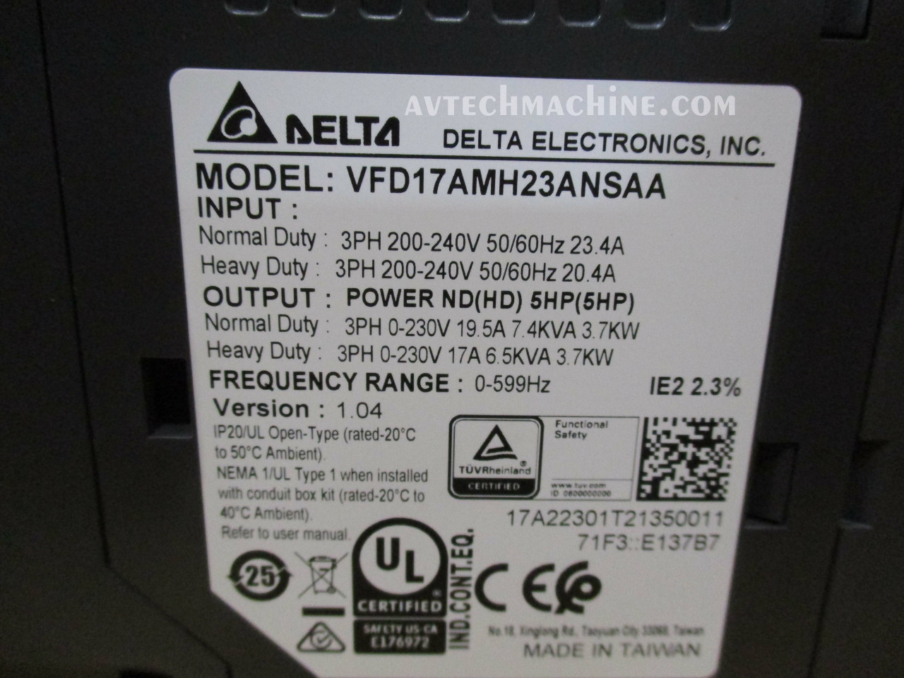 VFD17AMH23ANSAA