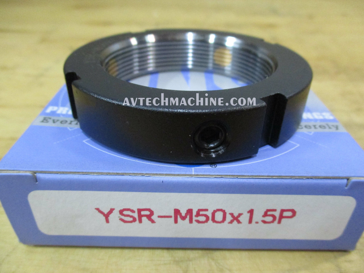YSRM501.5PRT Yinsh Precision Lock Nut P1.5 TurningRed