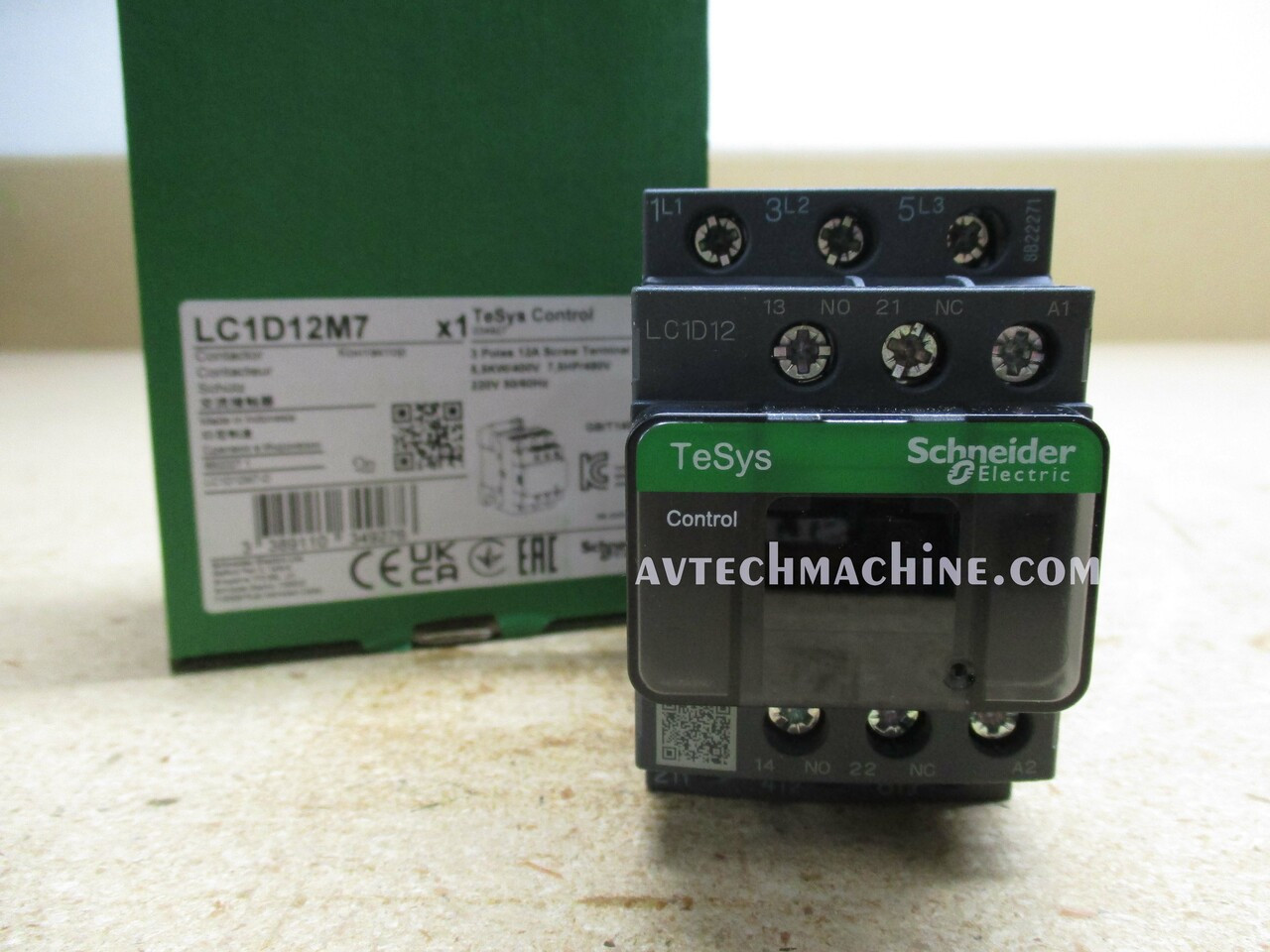 SCHNEIDER ELECTRIC LC1D12 M7C CONTACTOR 220V – Inversiones 2GS