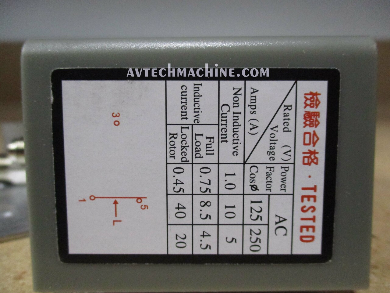 S976 Safe Gauge Pressure Switch 0.7 6.0 bar