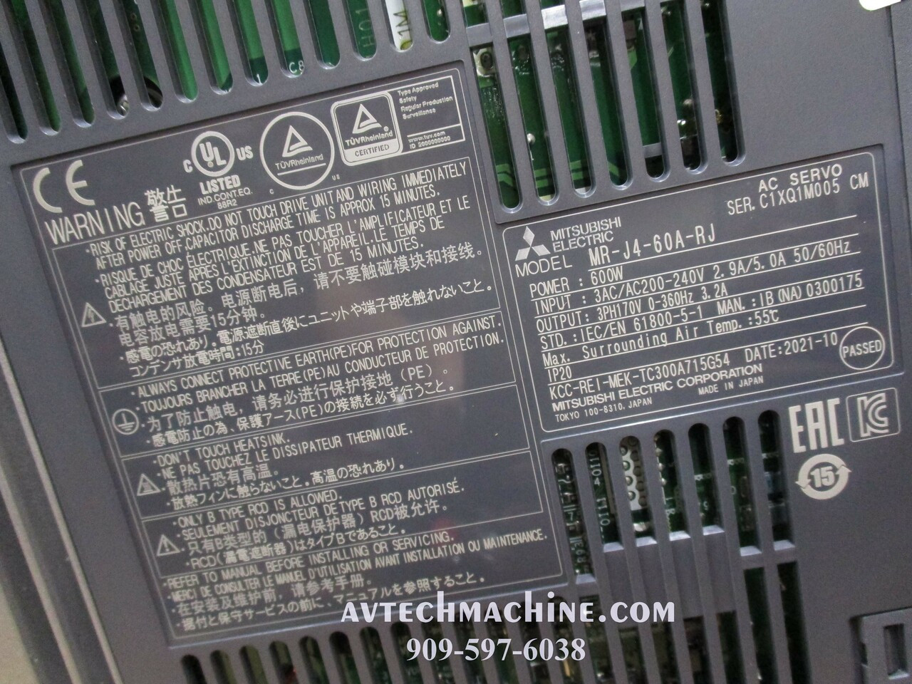MR-J4-60A-RJ070