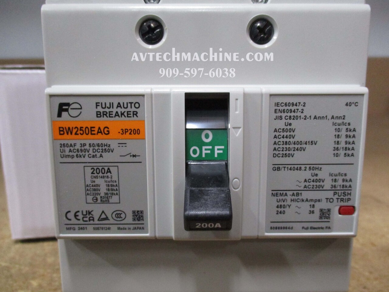 BW250EAG-3P200