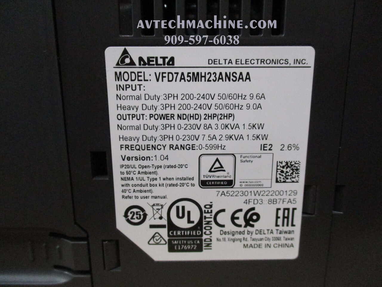 VFD7A5MH23ANSAA