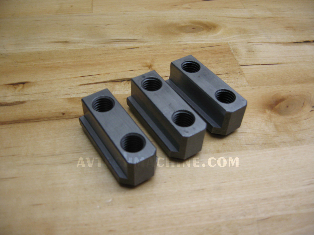 N-210 10” Jaws T Nut 3 Pcs Set For B-210 Auto Strong Tonfou Kitagawa Samchully 10" Chuck