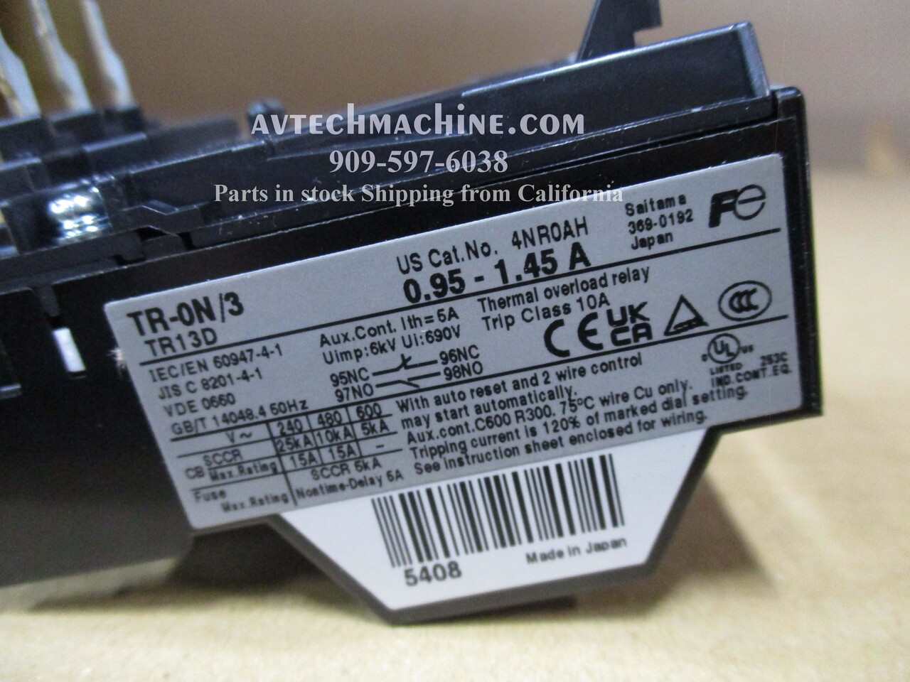 TR-ON3-0.95-1.45A