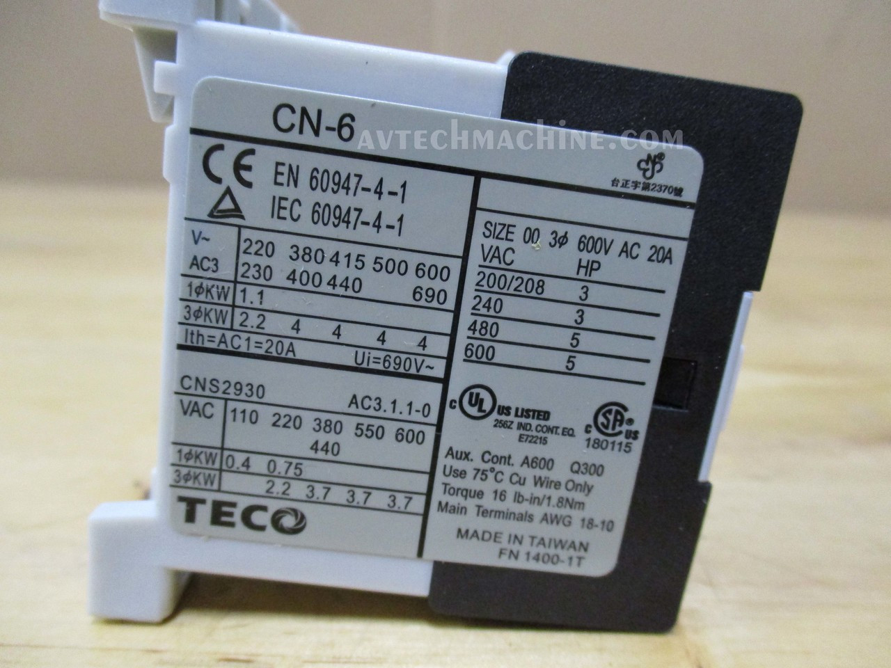 CN6-3A1a-110V