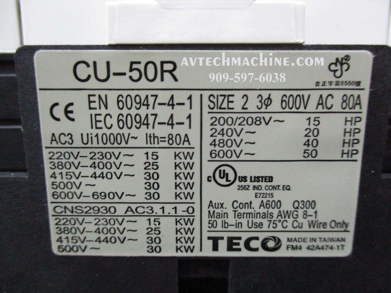 CU-50R-3A2a2b-220V
