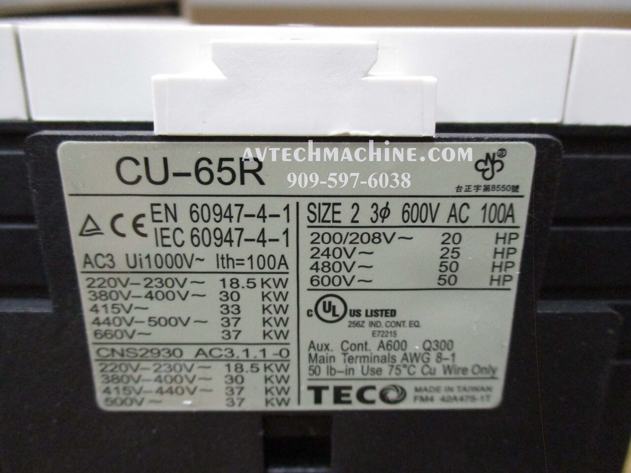 CU-65R-3A2a2b-110V