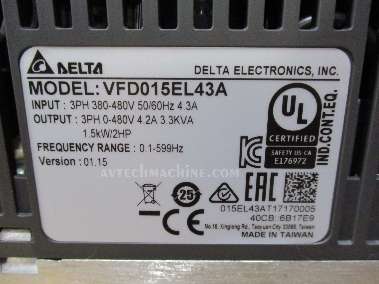 VFD015EL43A