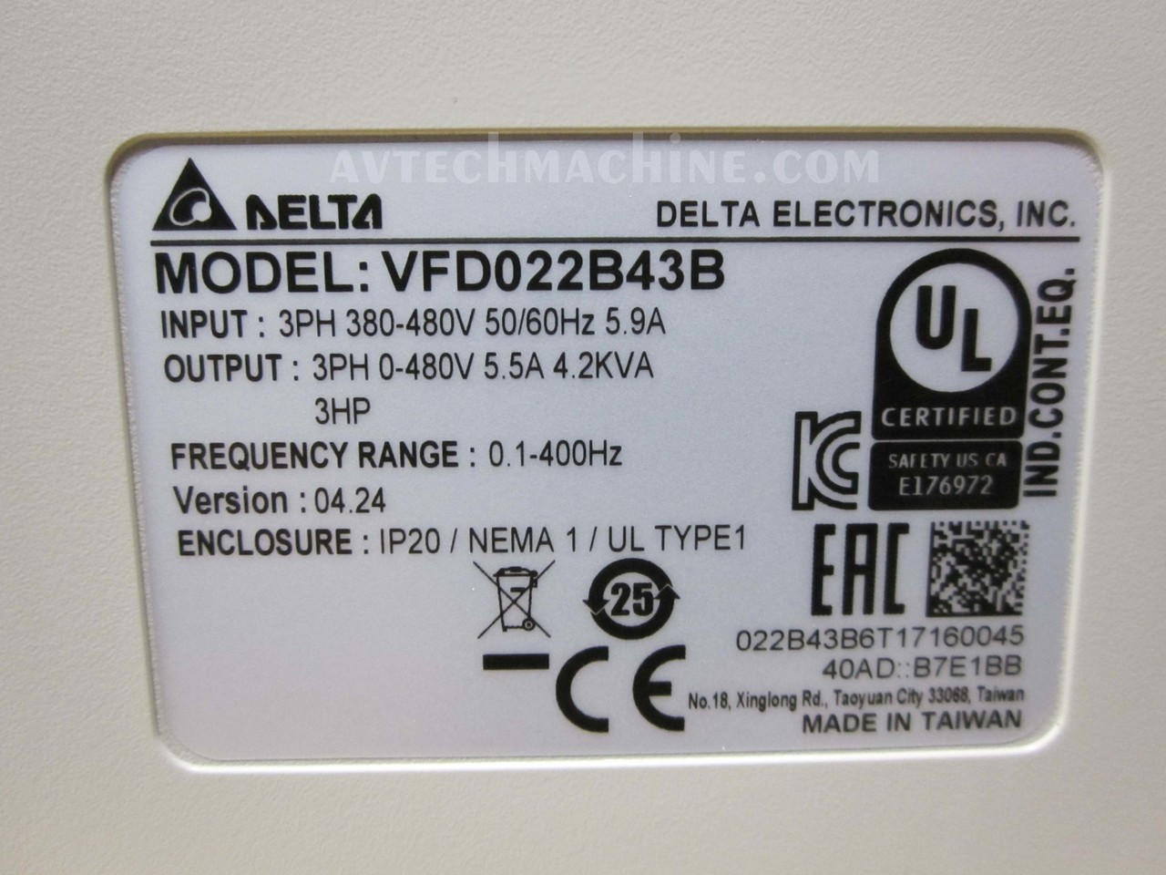 VFD022B43B