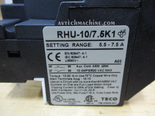 RHU-10/7.5K1