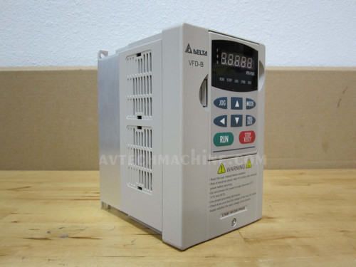 VFD007B23A Delta Inverter AC Variable Frequency Drive VFD-B 1HP 3PH 230V