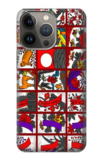 S1923 花札 Hanafuda Japanese Flower Card Iphone 13 Pro Max バックケース フリップケース カバー