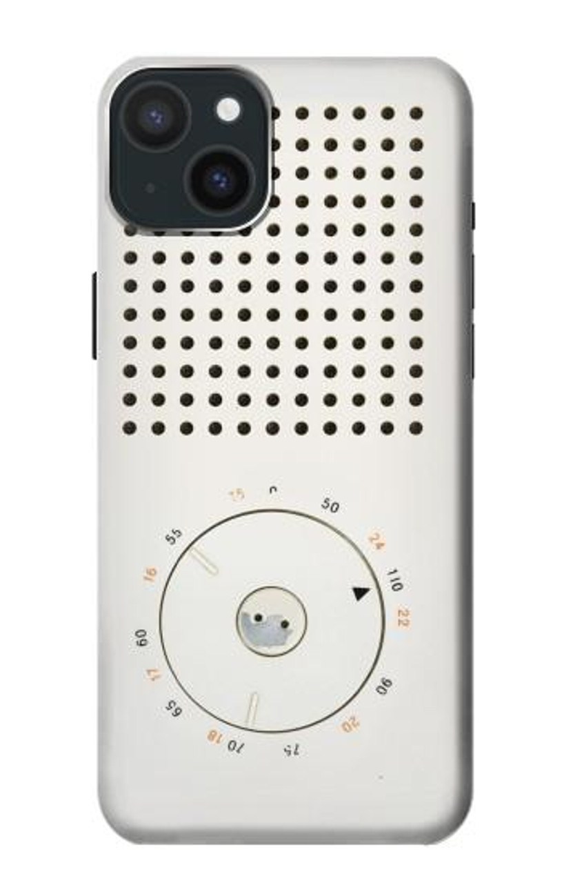 S1857 レトロなトランジスタラジオ Retro Transistor Radio iPhone 15